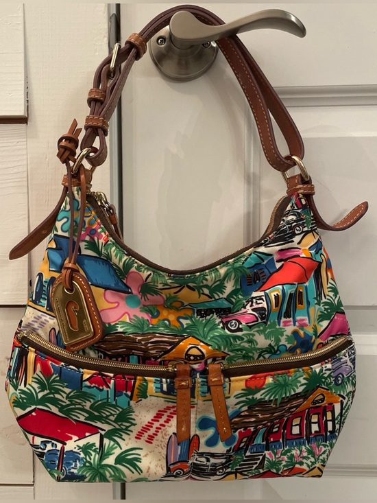 Dooney & Bourke Tropical Island Sandbar Shoulder Bag Limited Edition main image 12